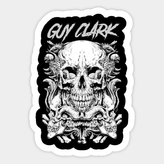 GUY CLARK BAND MERCHANDISE Sticker by jn.anime